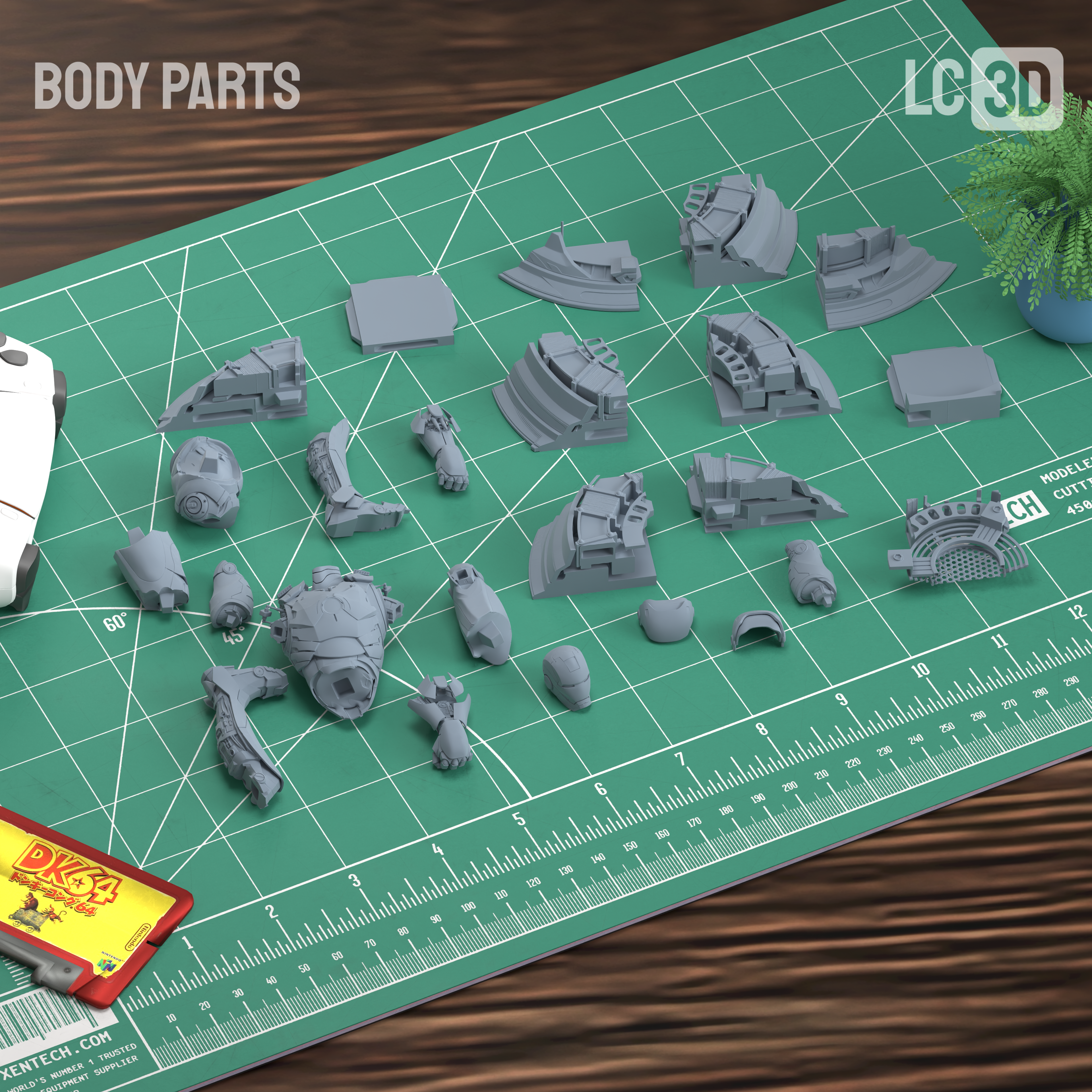 Ironman Marvel Avengers Figure 3D Printed Resin Model Kit