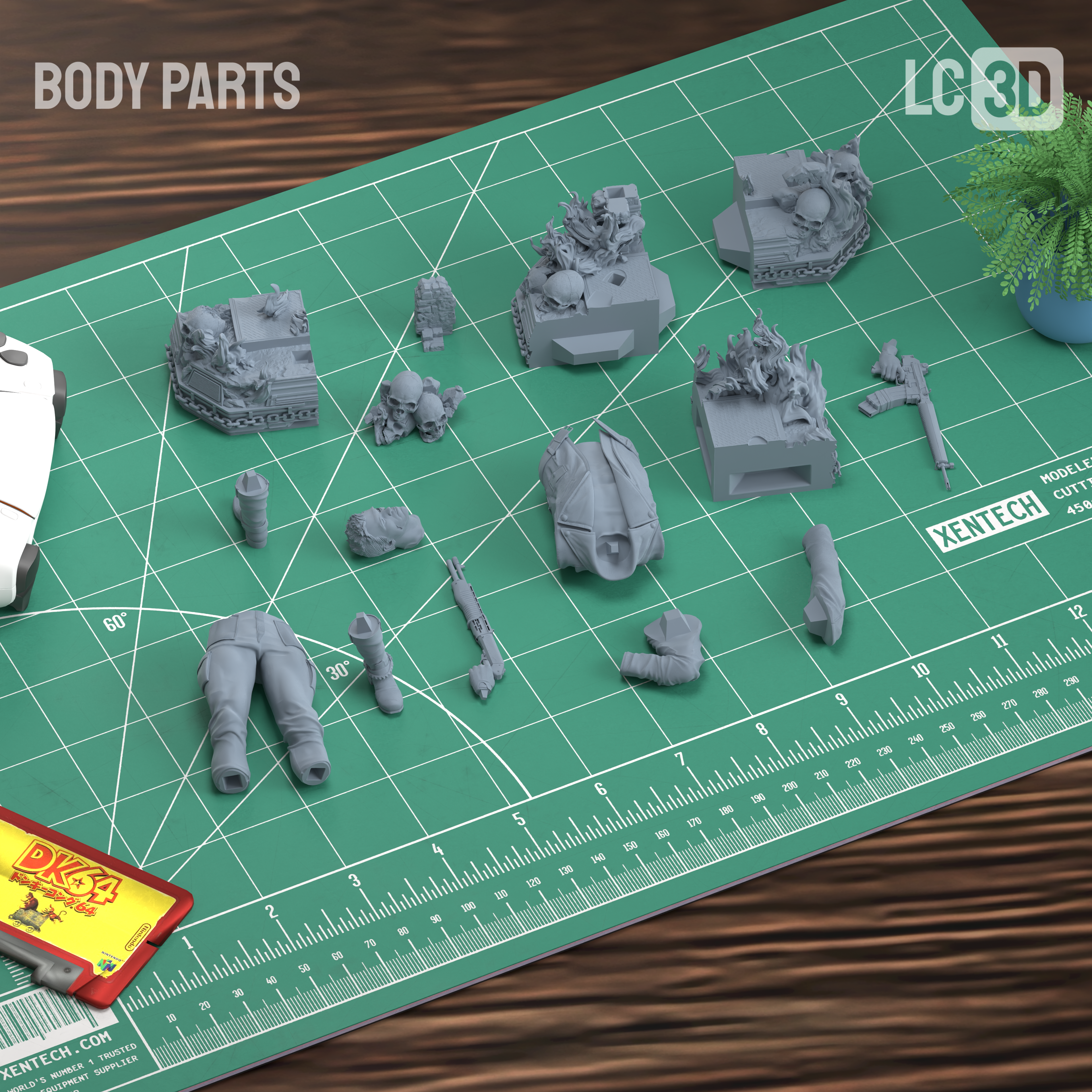 T-800 Terminator Figure 3D Printed Resin Model Kit