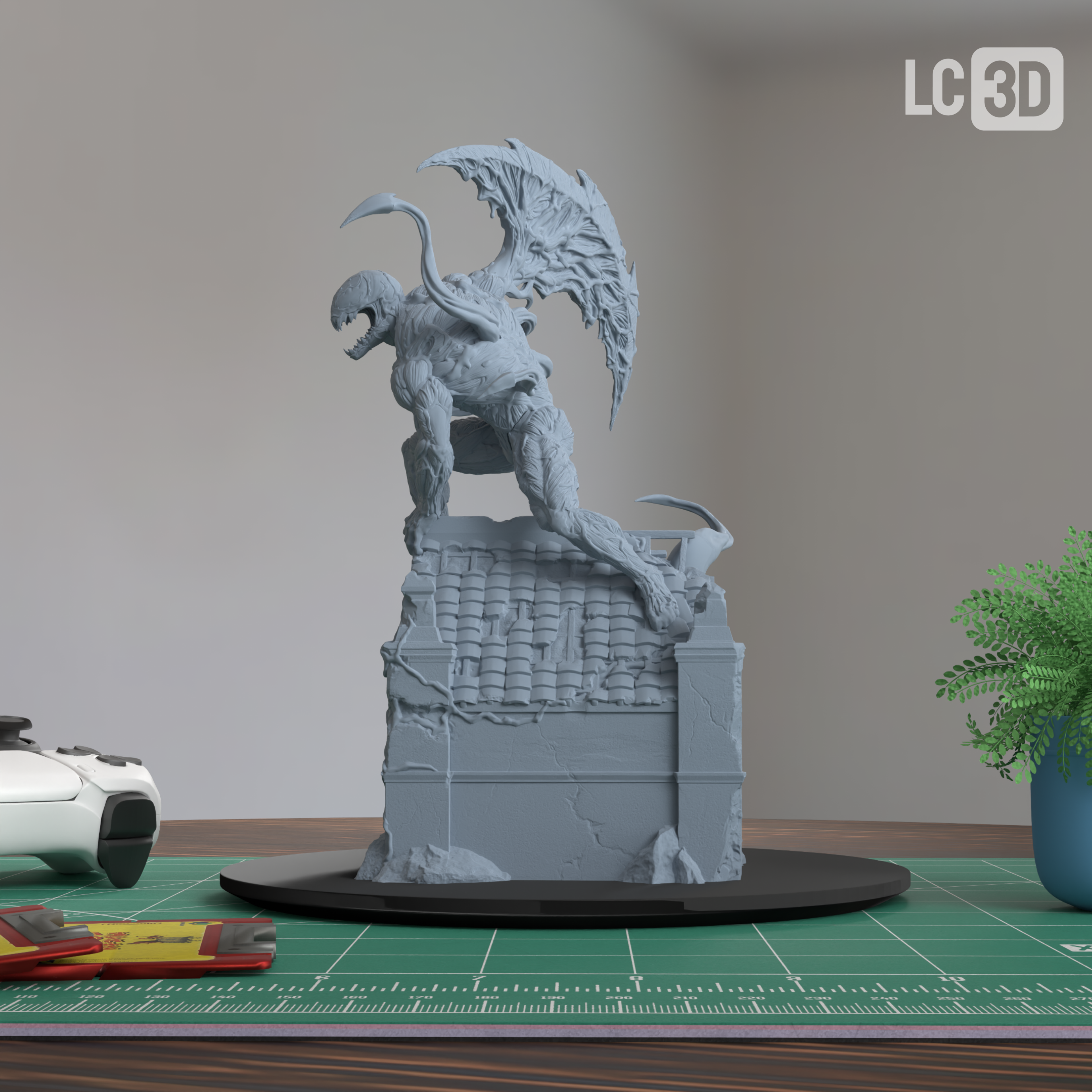 Carnage Venom Figure 3D Printed Resin Model Kit