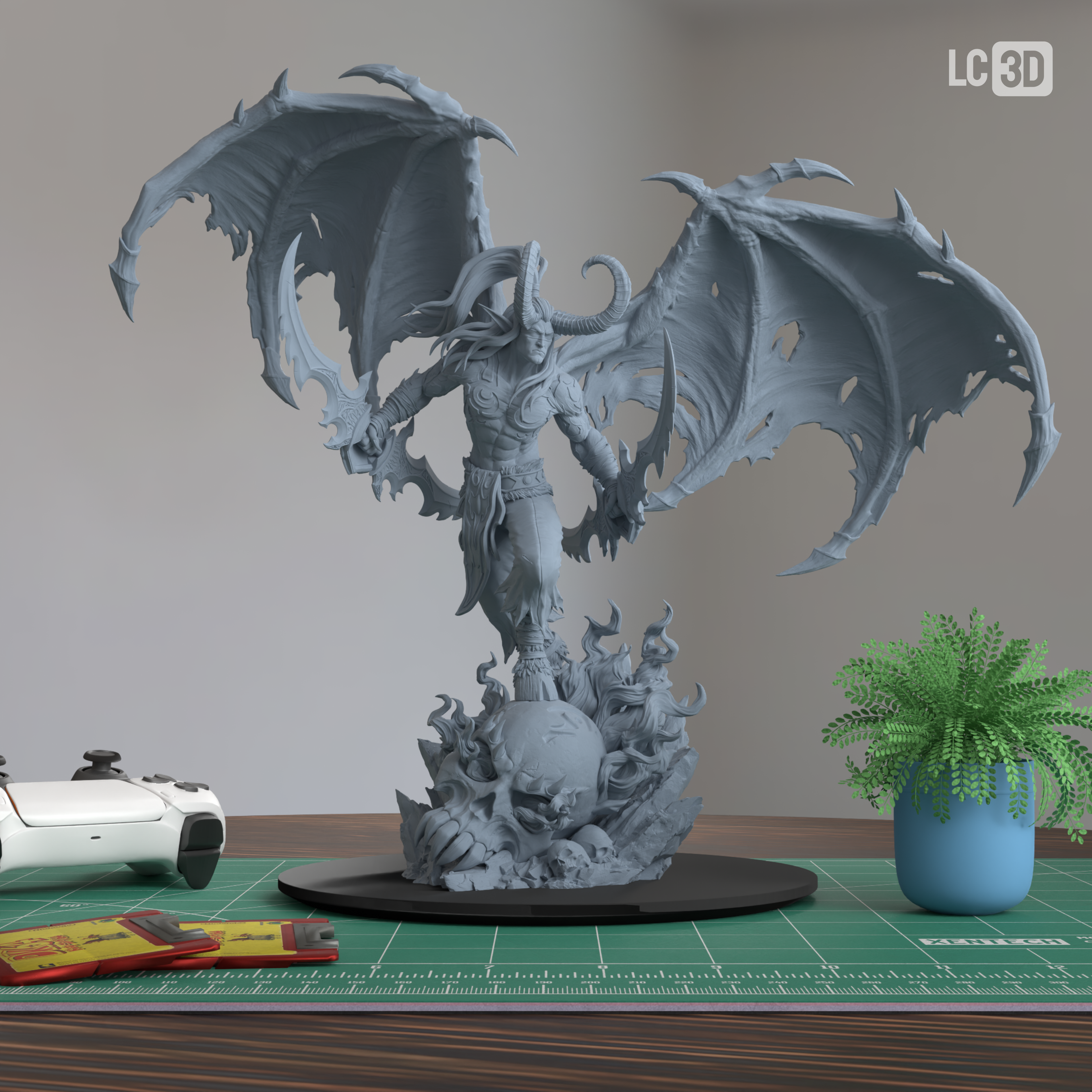 Stormrage World Of Warcraft Figure 3D Printed Resin Model Kit