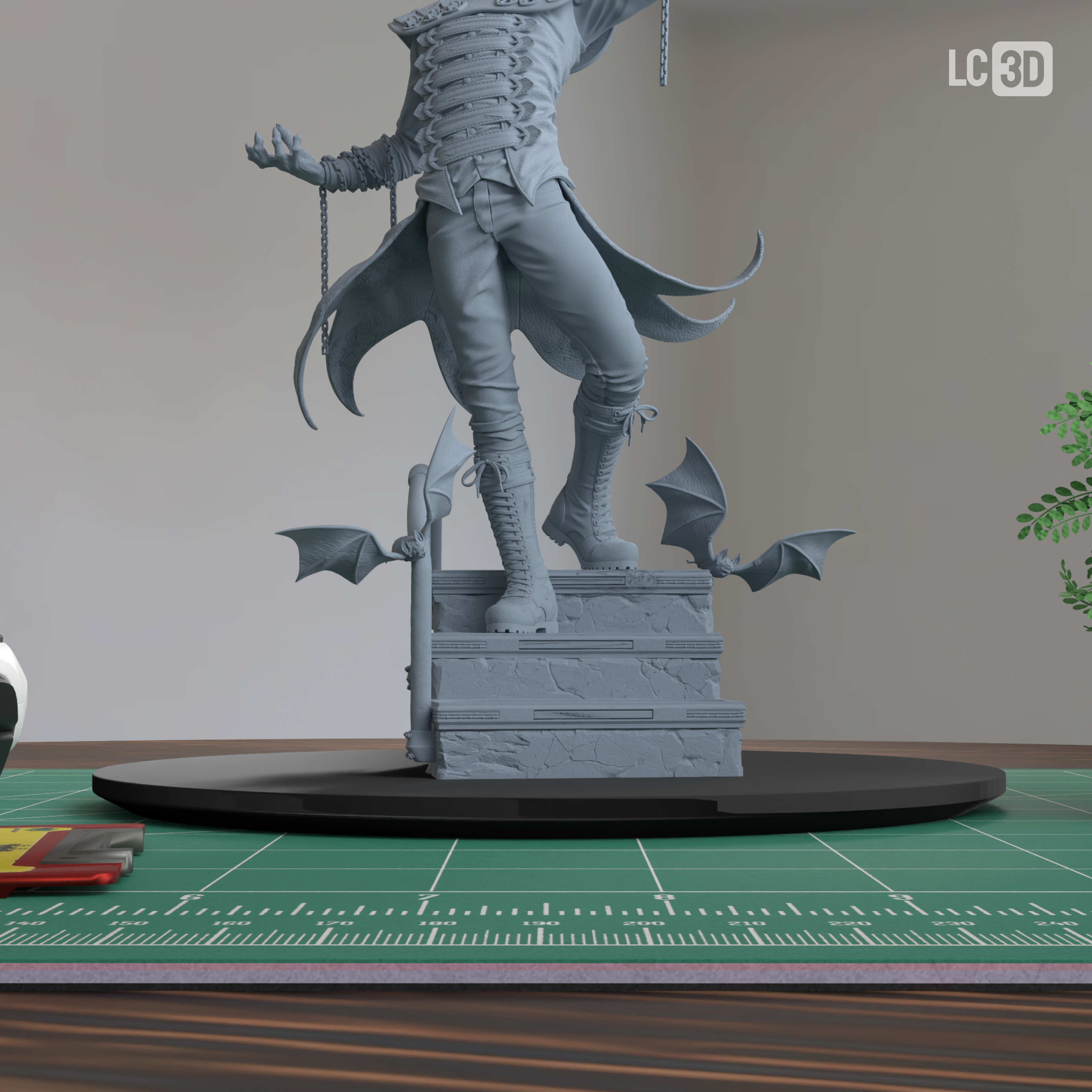 The Batman Who Laughs DC Figure 3D Printed Resin Model Kit