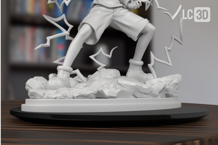 Killua Hunter x Hunter Figure 3D Printed Resin Model Kit
