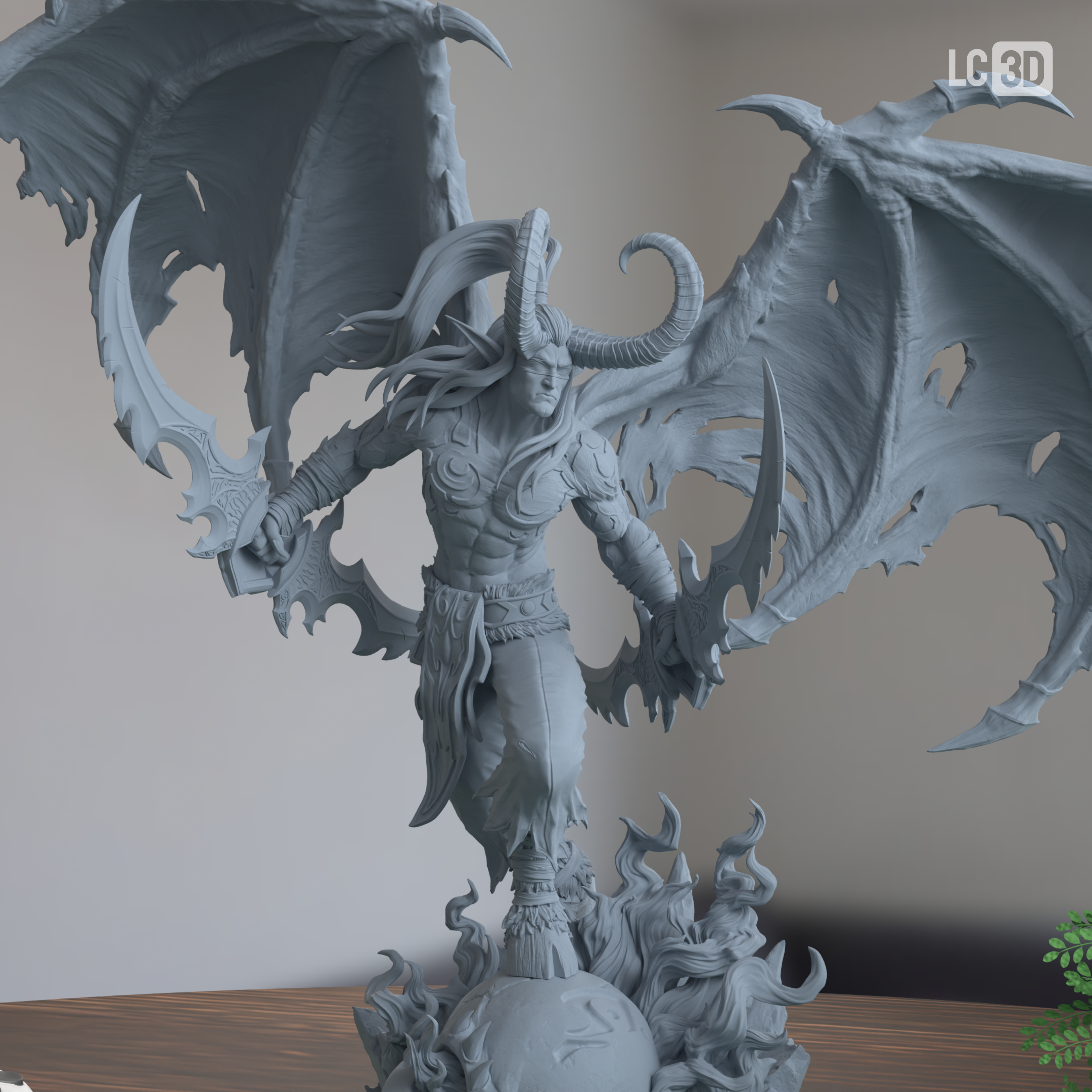 Stormrage World Of Warcraft Figure 3D Printed Resin Model Kit