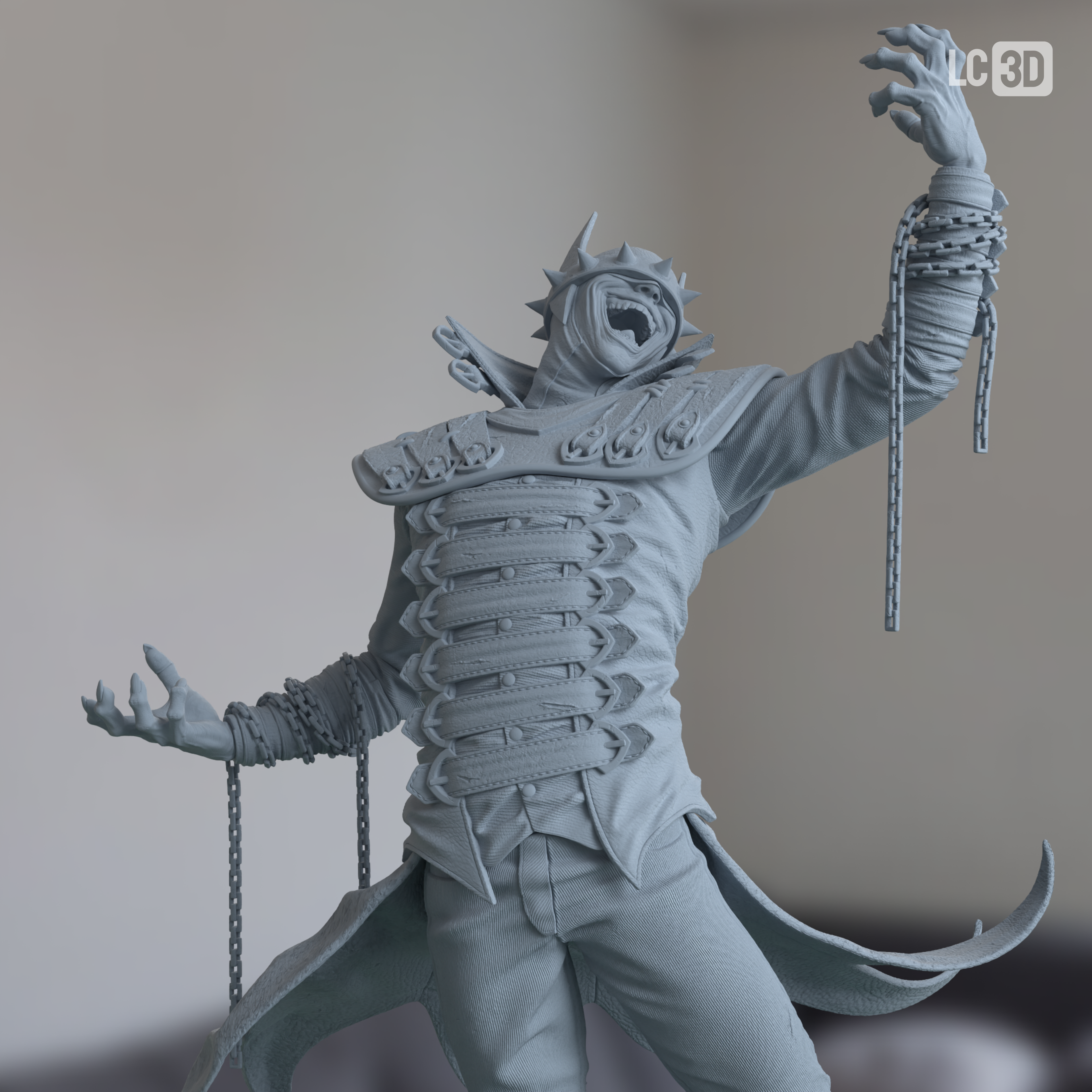 The Batman Who Laughs DC Figure 3D Printed Resin Model Kit