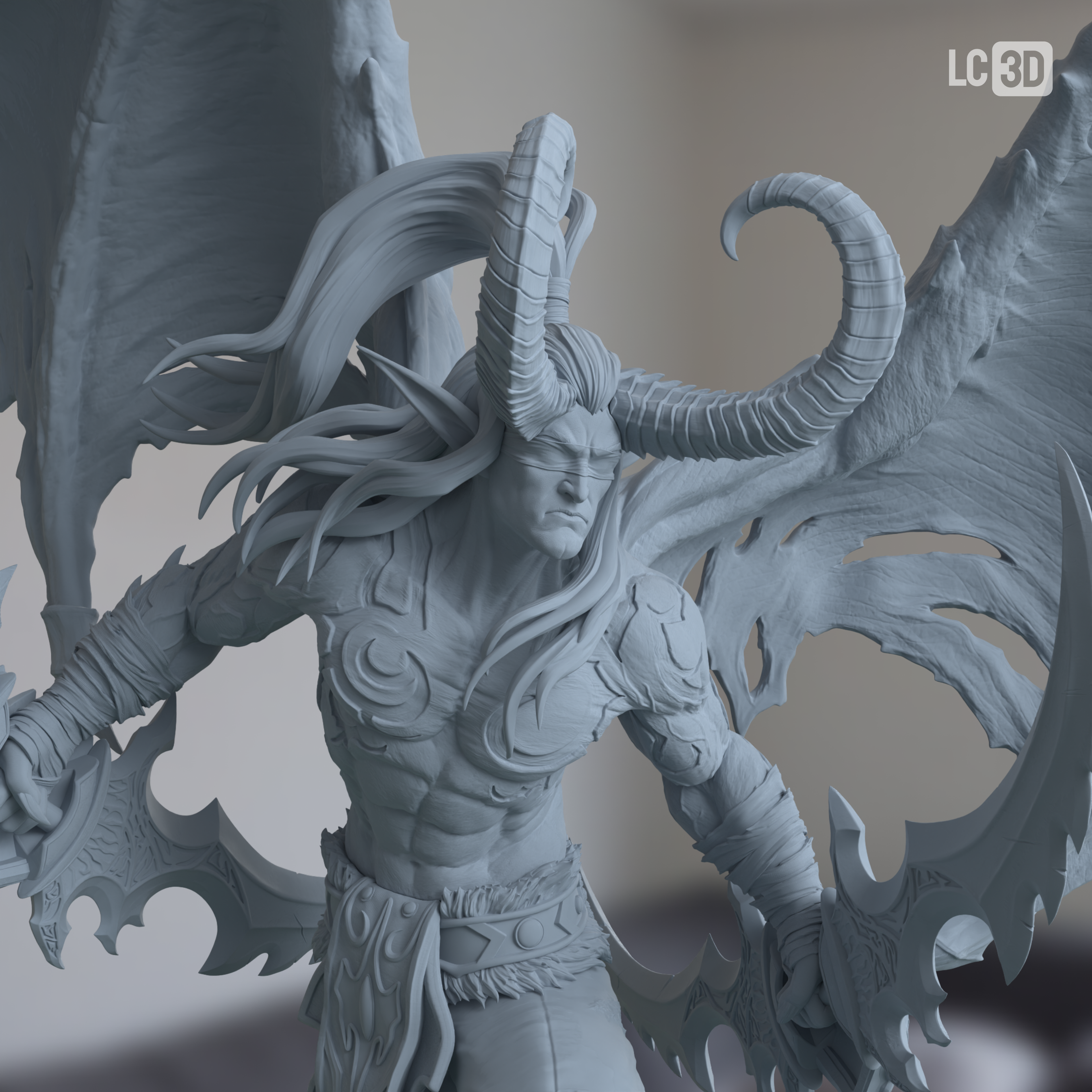 Stormrage World Of Warcraft Figure 3D Printed Resin Model Kit