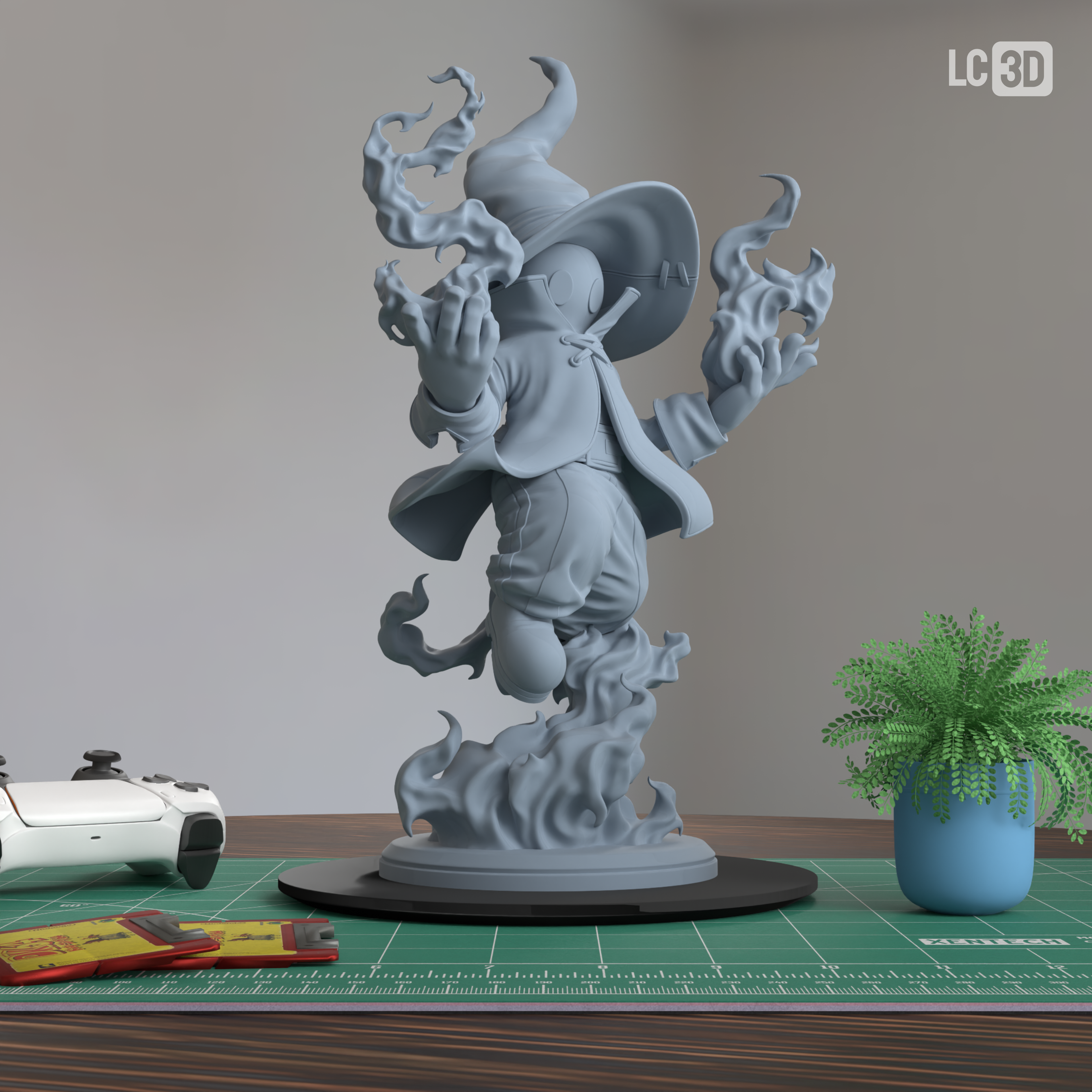 Vivi Final Fantasy Figure 3D Printed Resin Model Kit