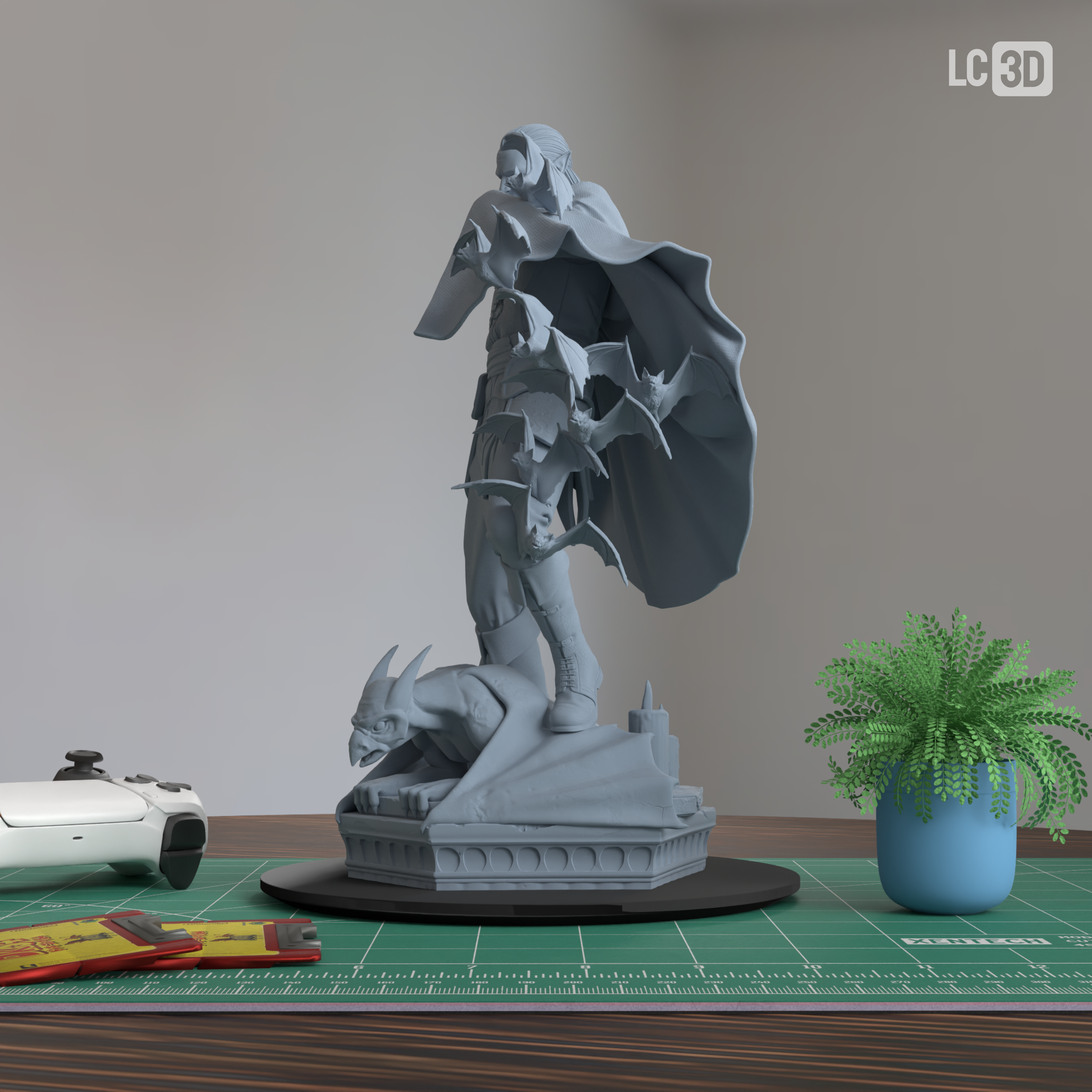 Strahd Von Zarovich Dungeons & Dragons Figure 3D Printed Resin Model Kit