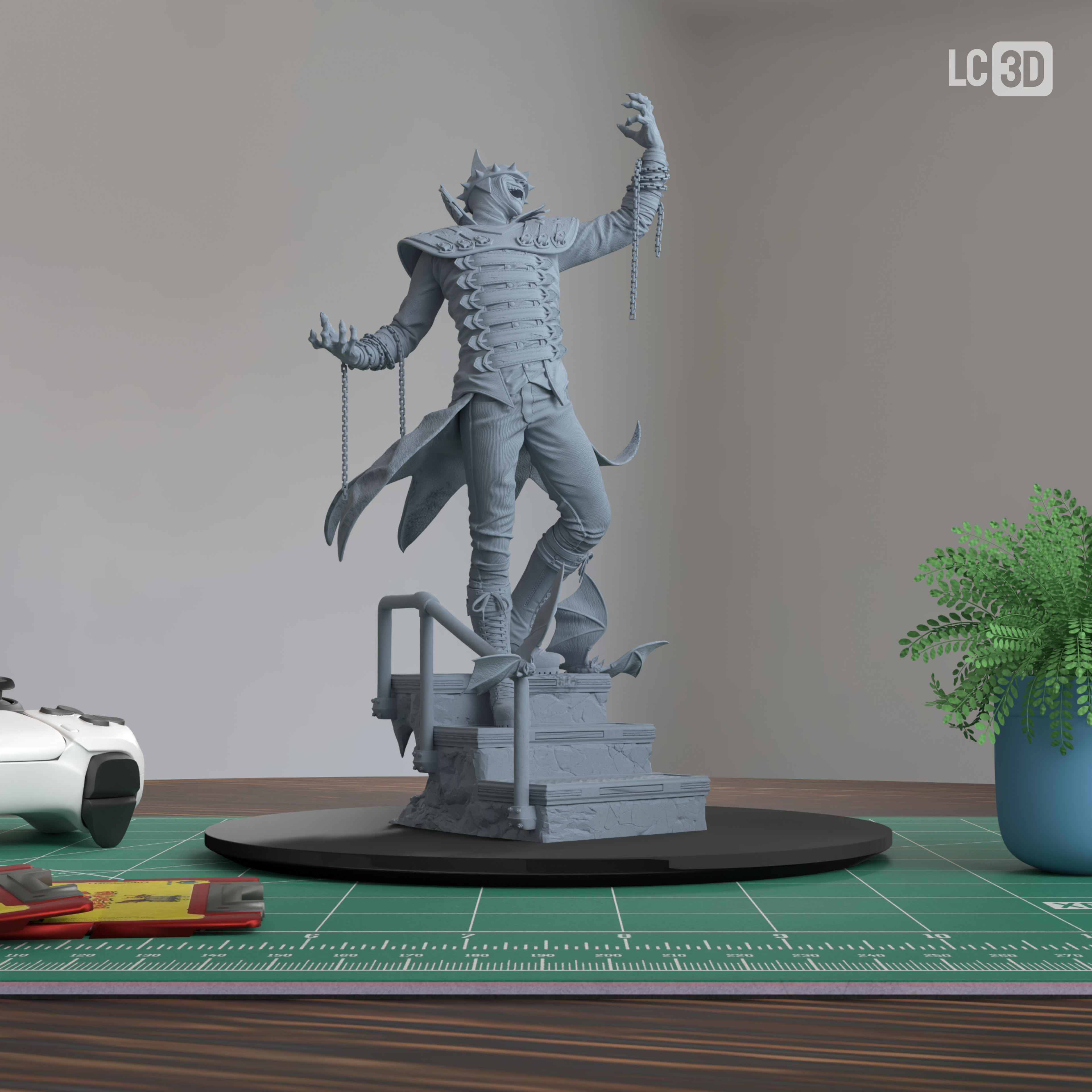 The Batman Who Laughs DC Figure 3D Printed Resin Model Kit