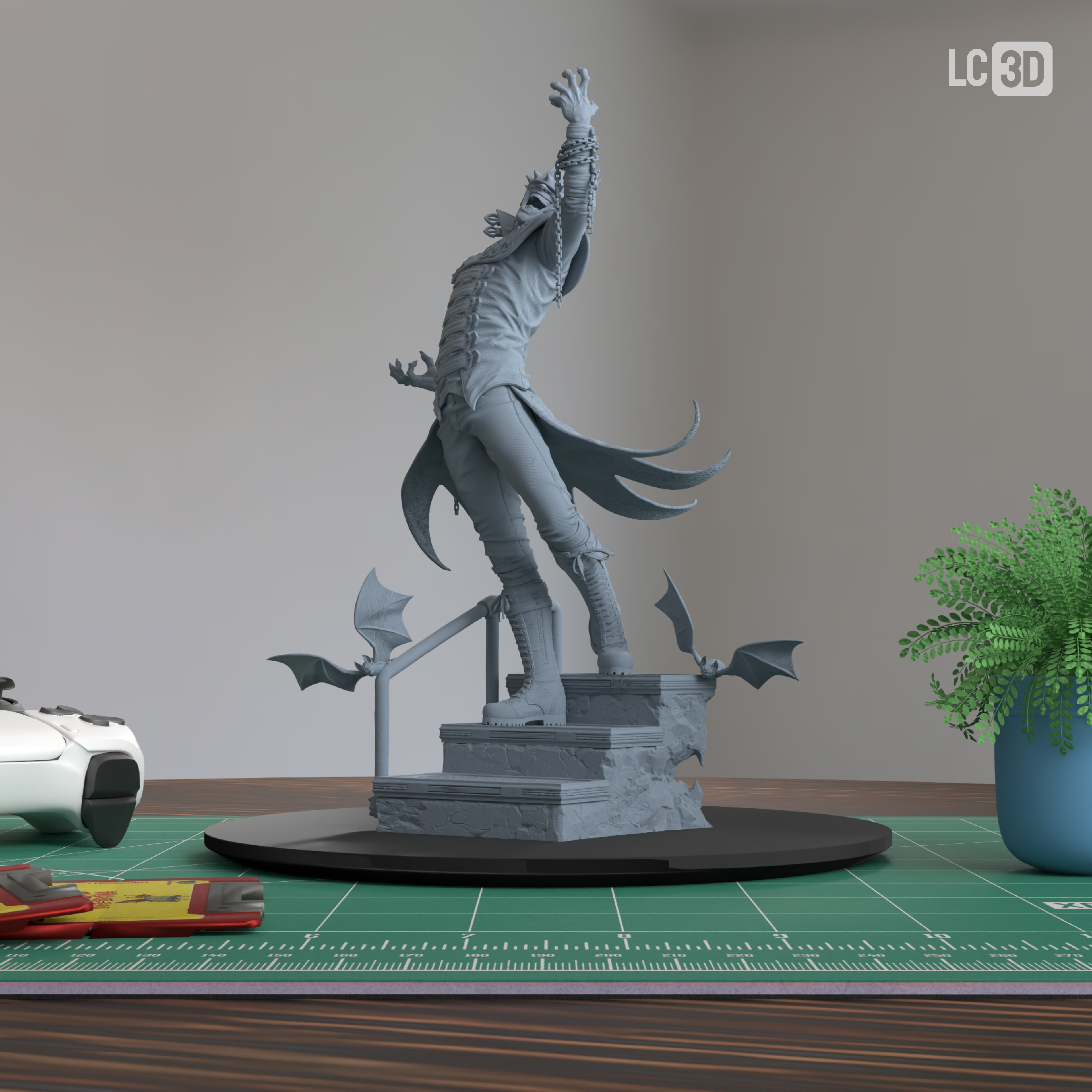 The Batman Who Laughs DC Figure 3D Printed Resin Model Kit