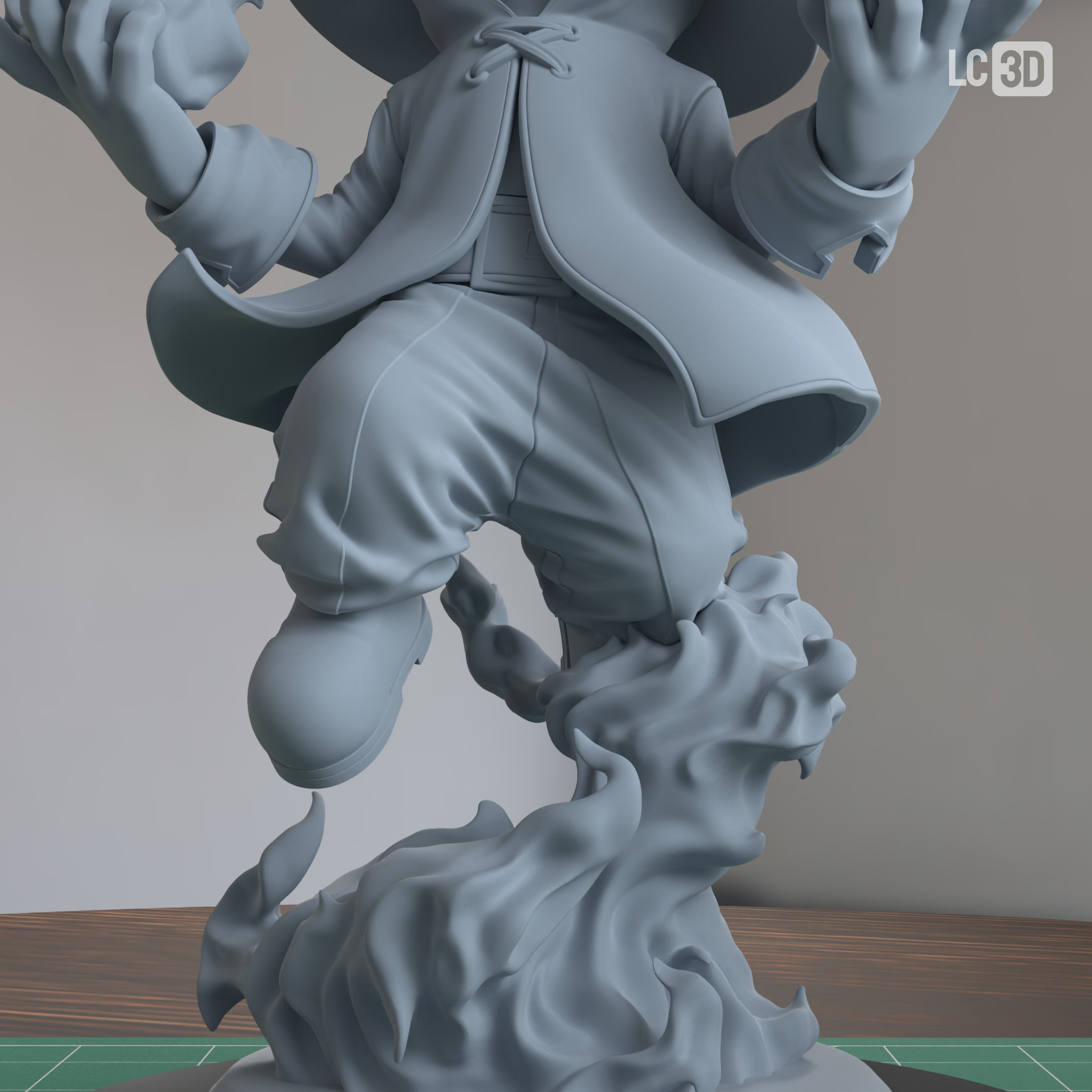 Vivi Final Fantasy Figure 3D Printed Resin Model Kit