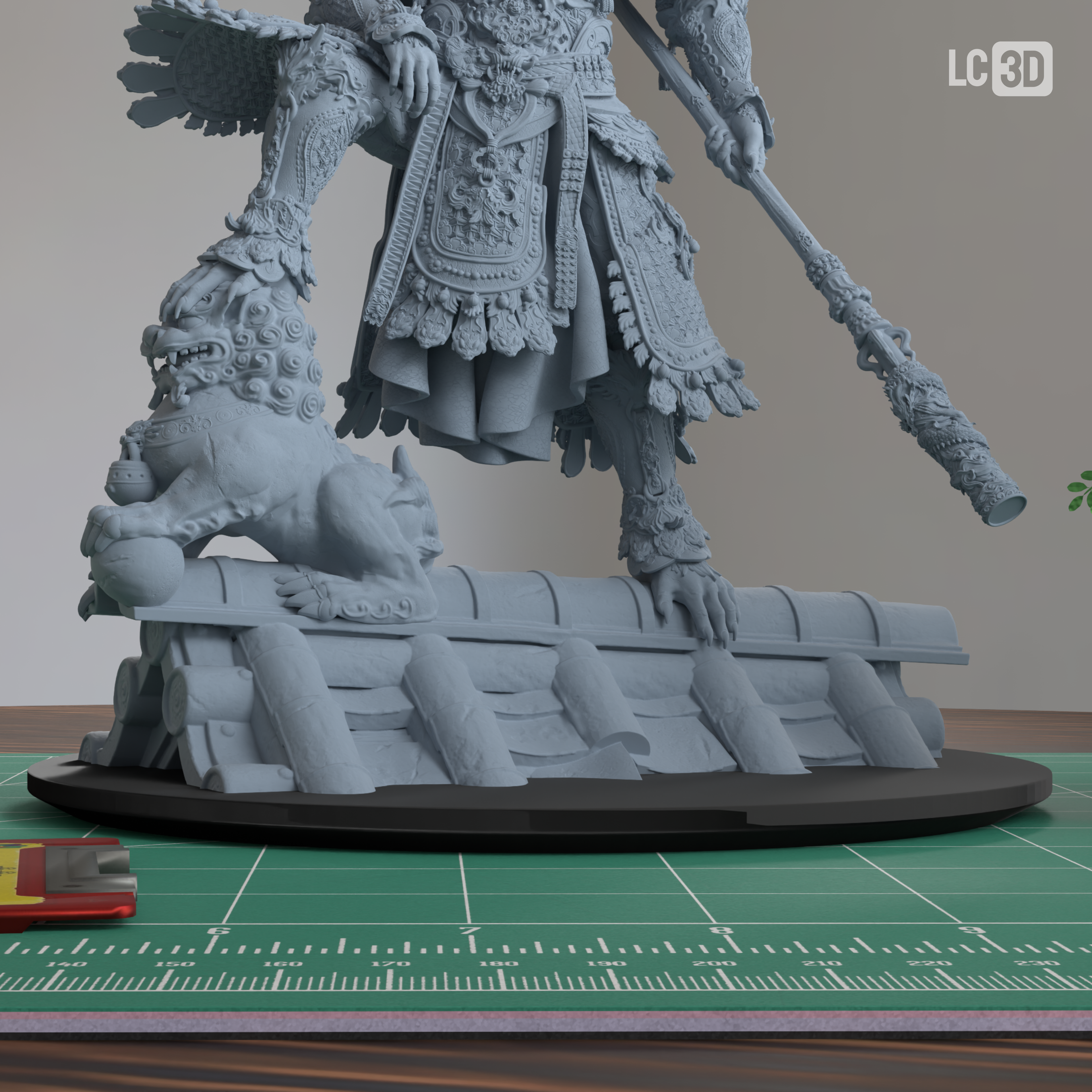 Sun Wukong Black Myth Wukong Figure 3D Printed Resin Model Kit