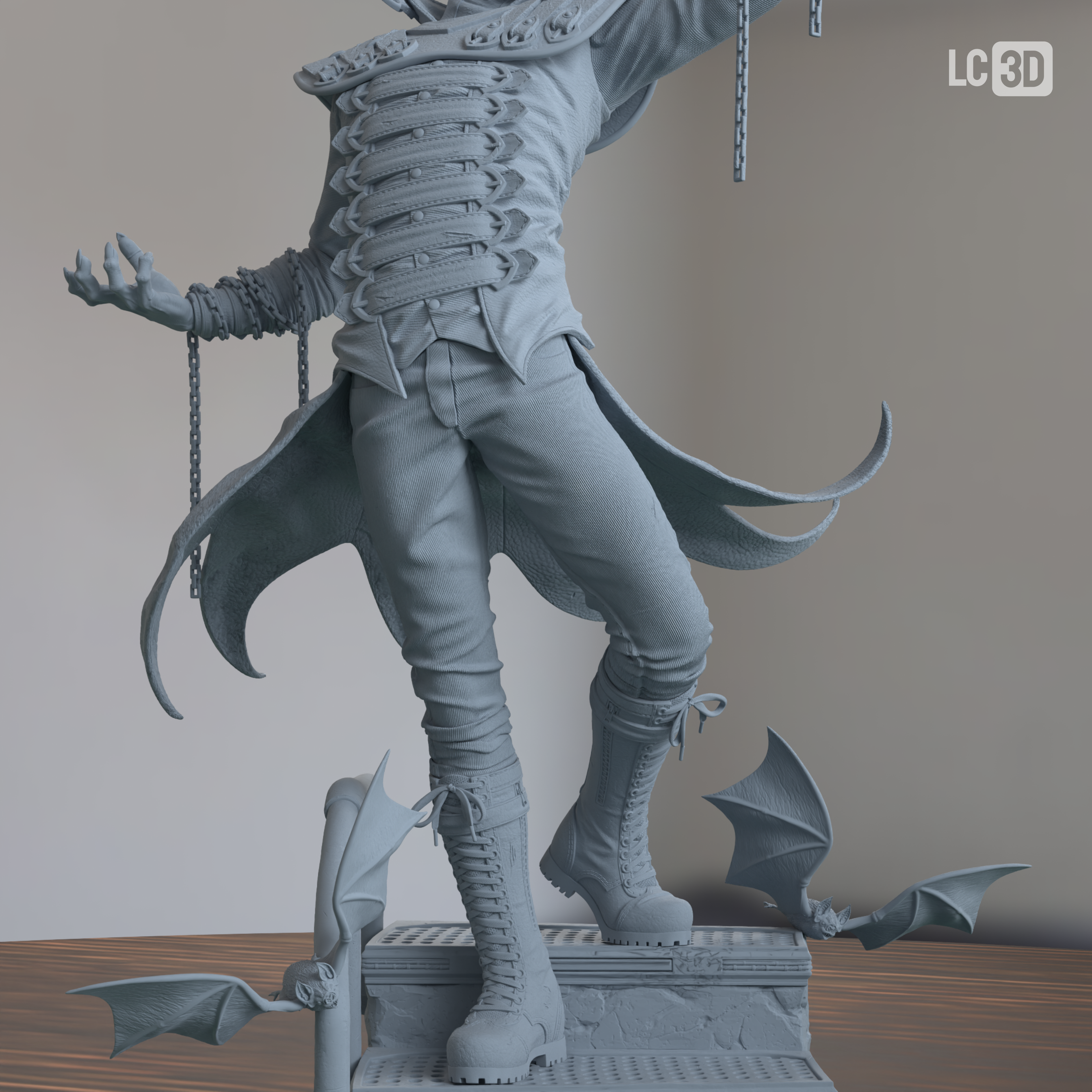 The Batman Who Laughs DC Figure 3D Printed Resin Model Kit