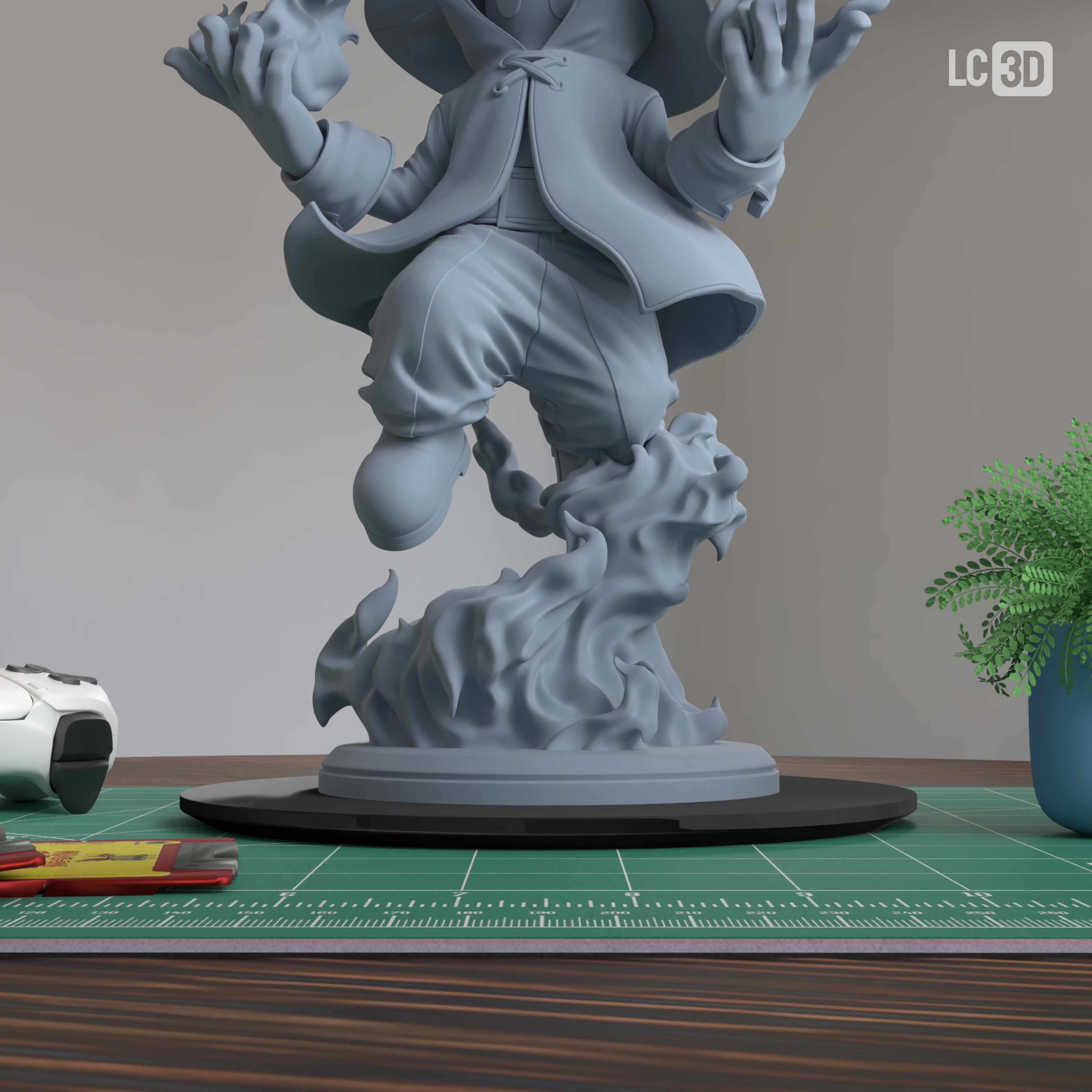 Vivi Final Fantasy Figure 3D Printed Resin Model Kit