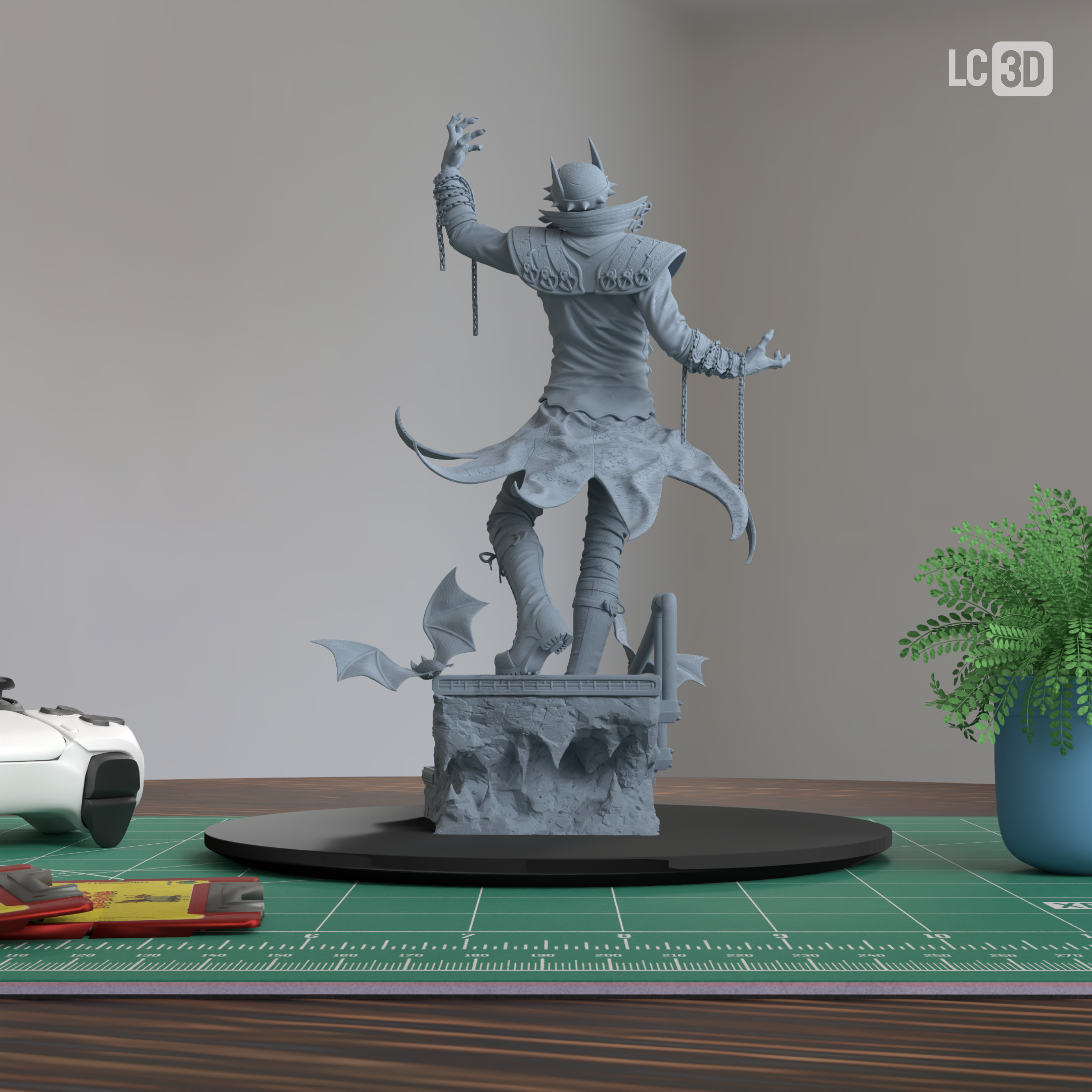 The Batman Who Laughs DC Figure 3D Printed Resin Model Kit