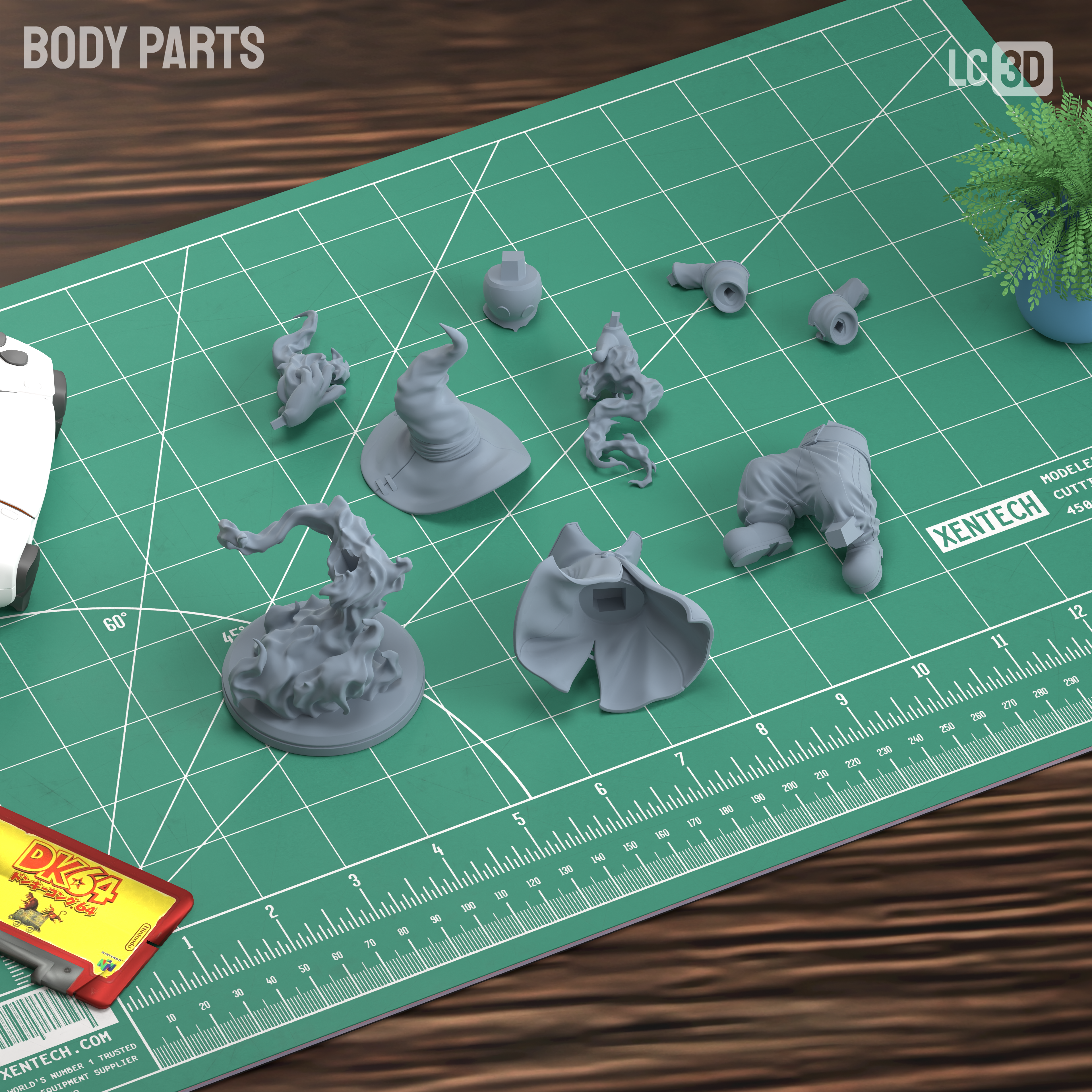 Vivi Final Fantasy Figure 3D Printed Resin Model Kit