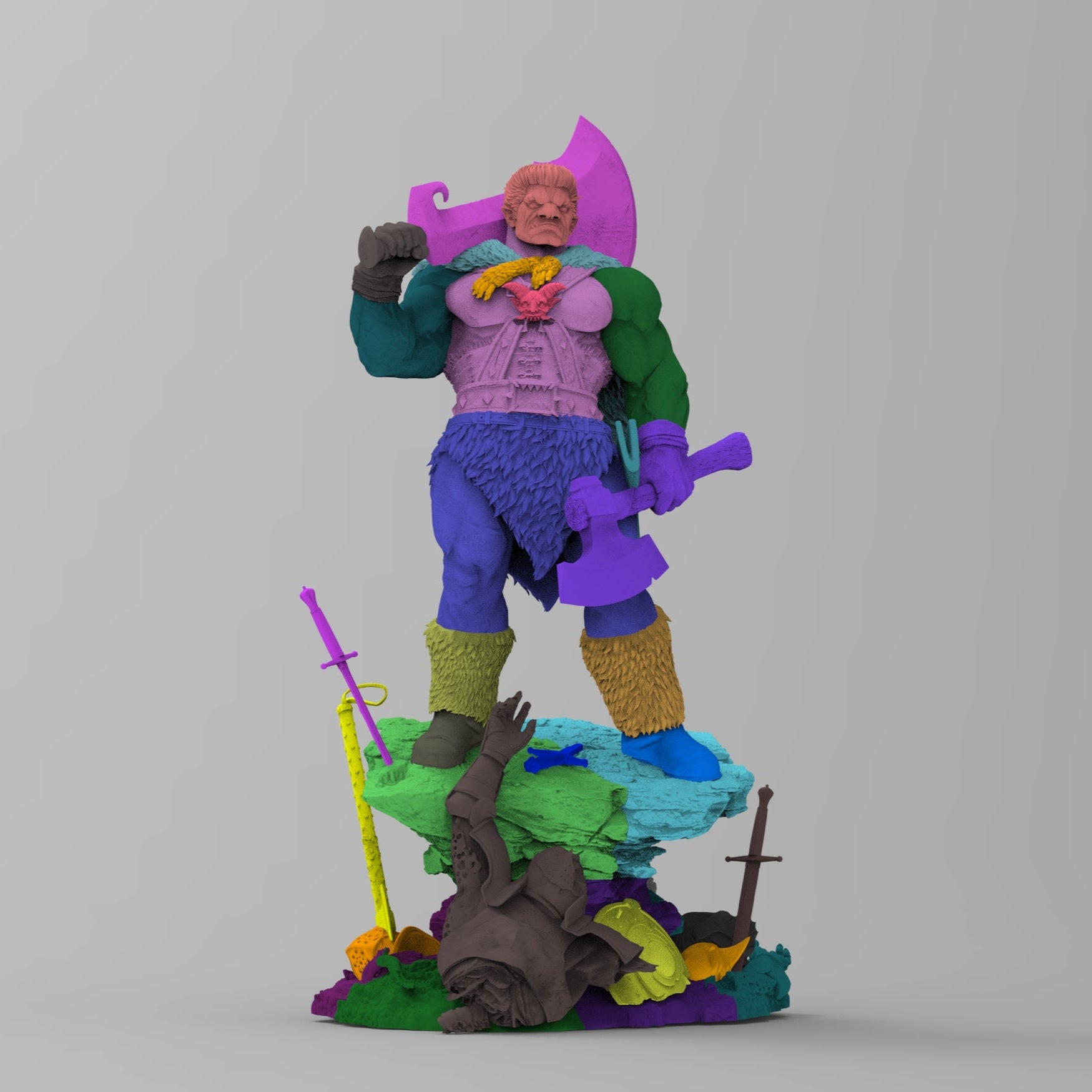 Nosferatu Zodd Berserk Figure 3D Printed Resin Model Kit