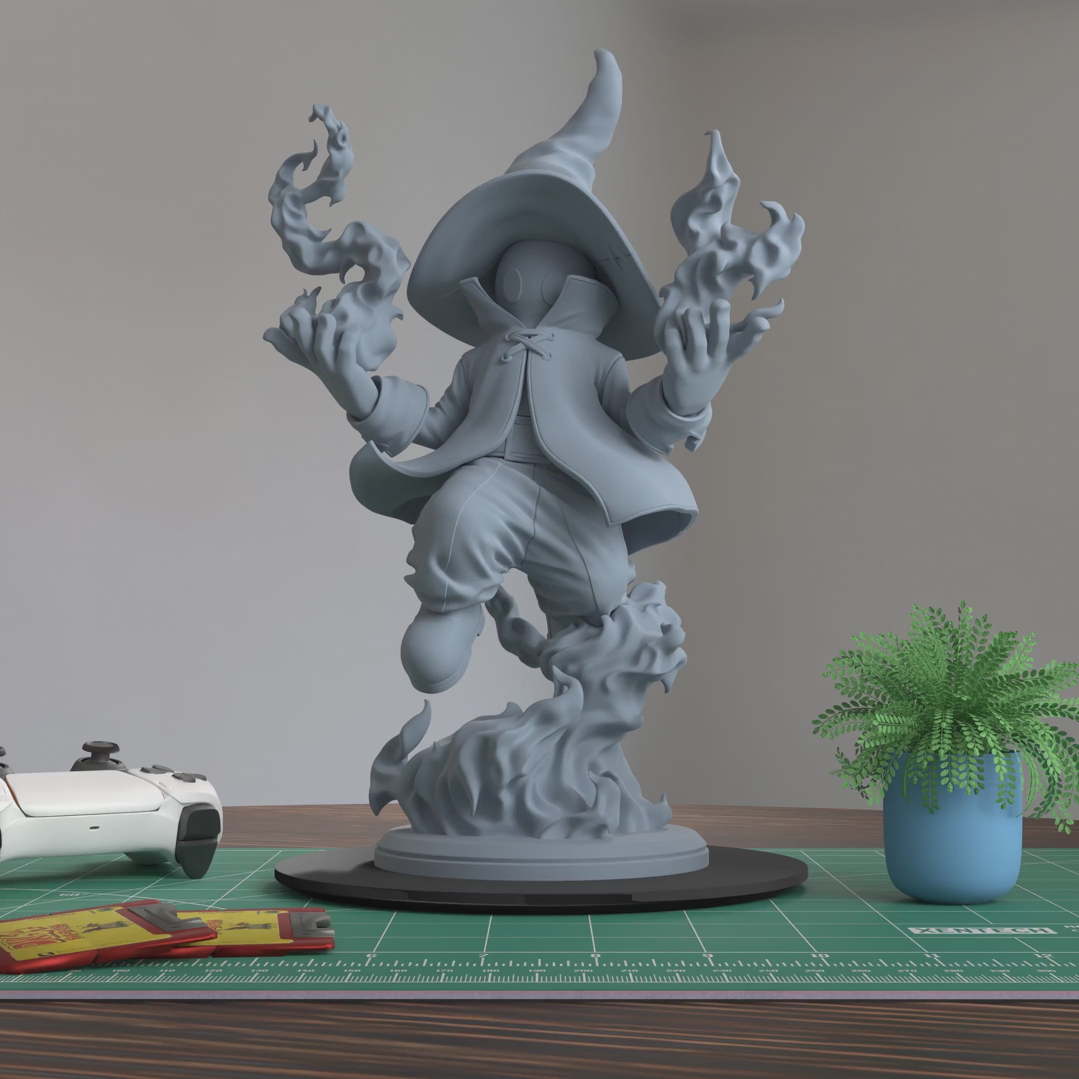 Vivi Final Fantasy Figure 3D Printed Resin Model Kit