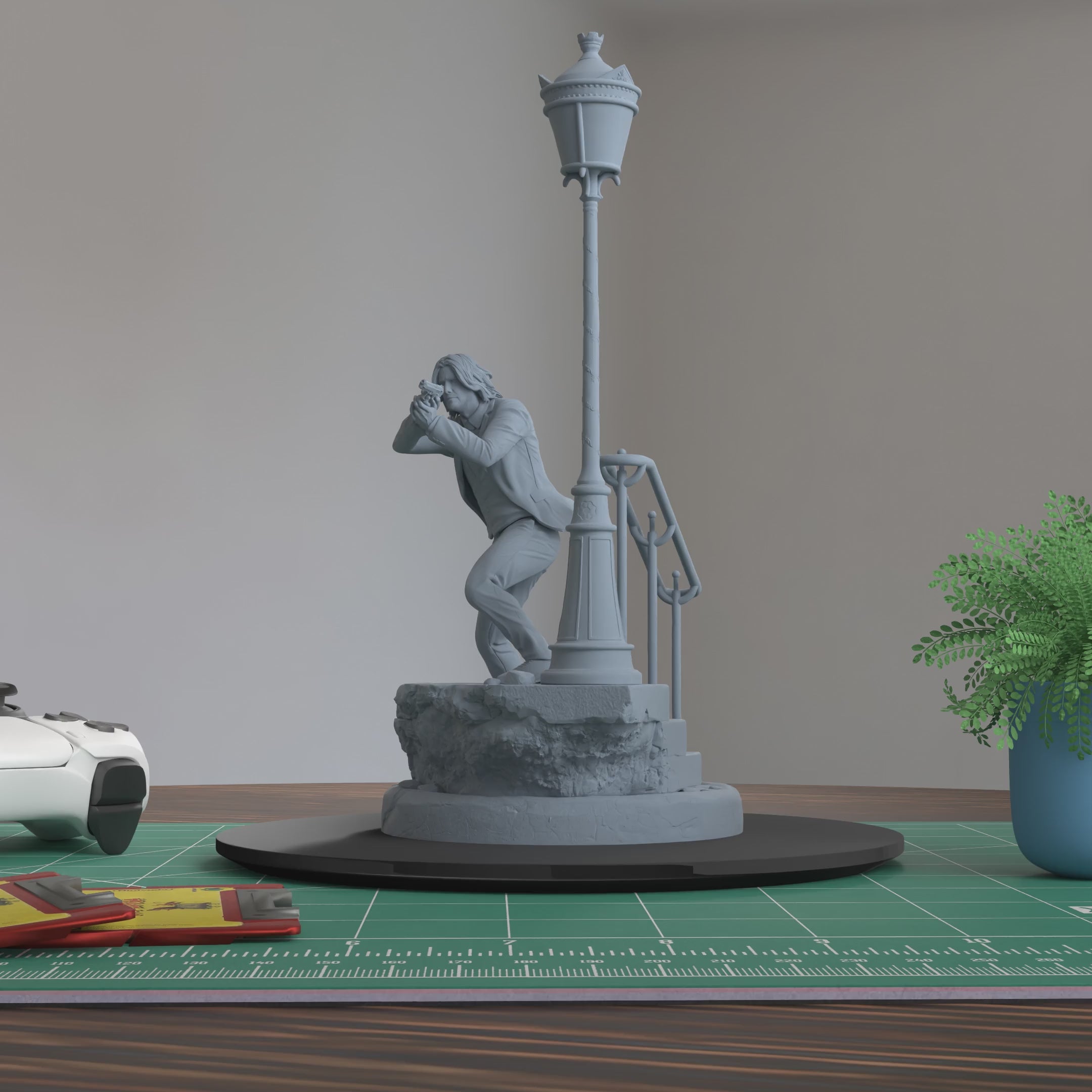 John Wick Action Figure 3D Printed Resin Model Kit