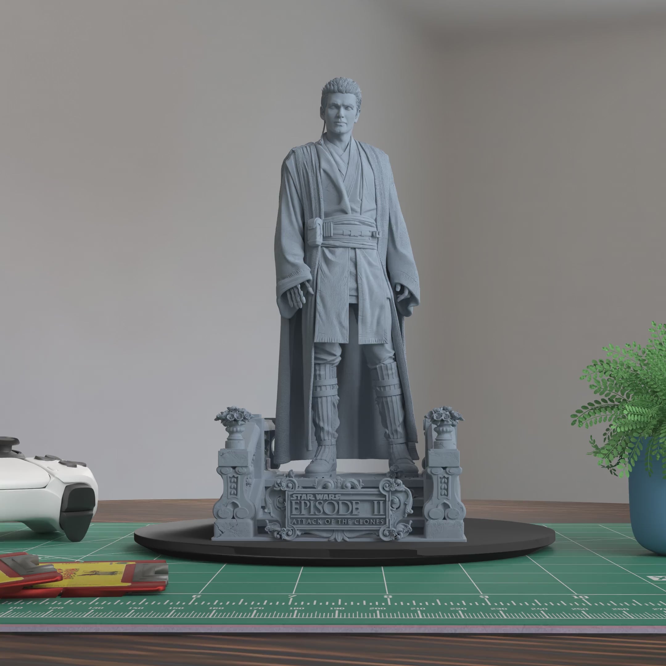 Anakin Skywalker Star Wars Figure 3D Printed Resin Model Kit