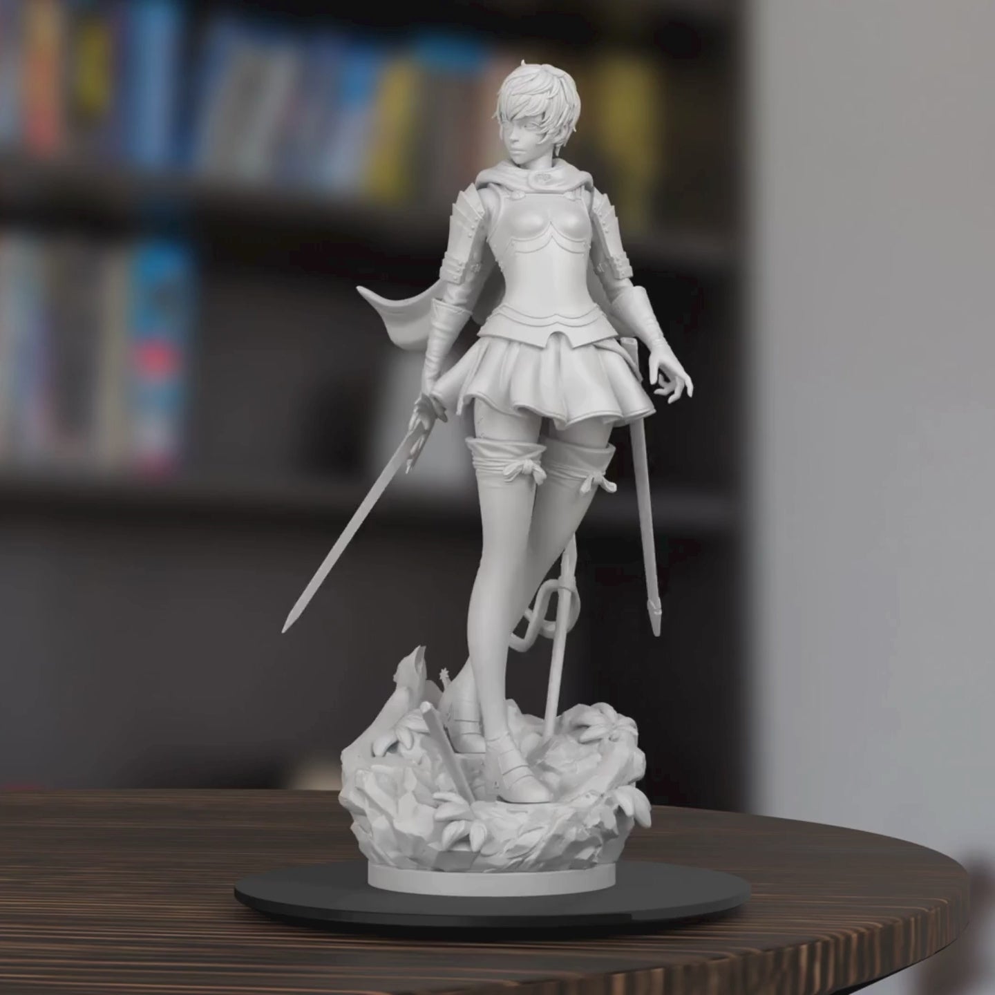 Casca Berserk Figure 3D Printed Resin Model Kit