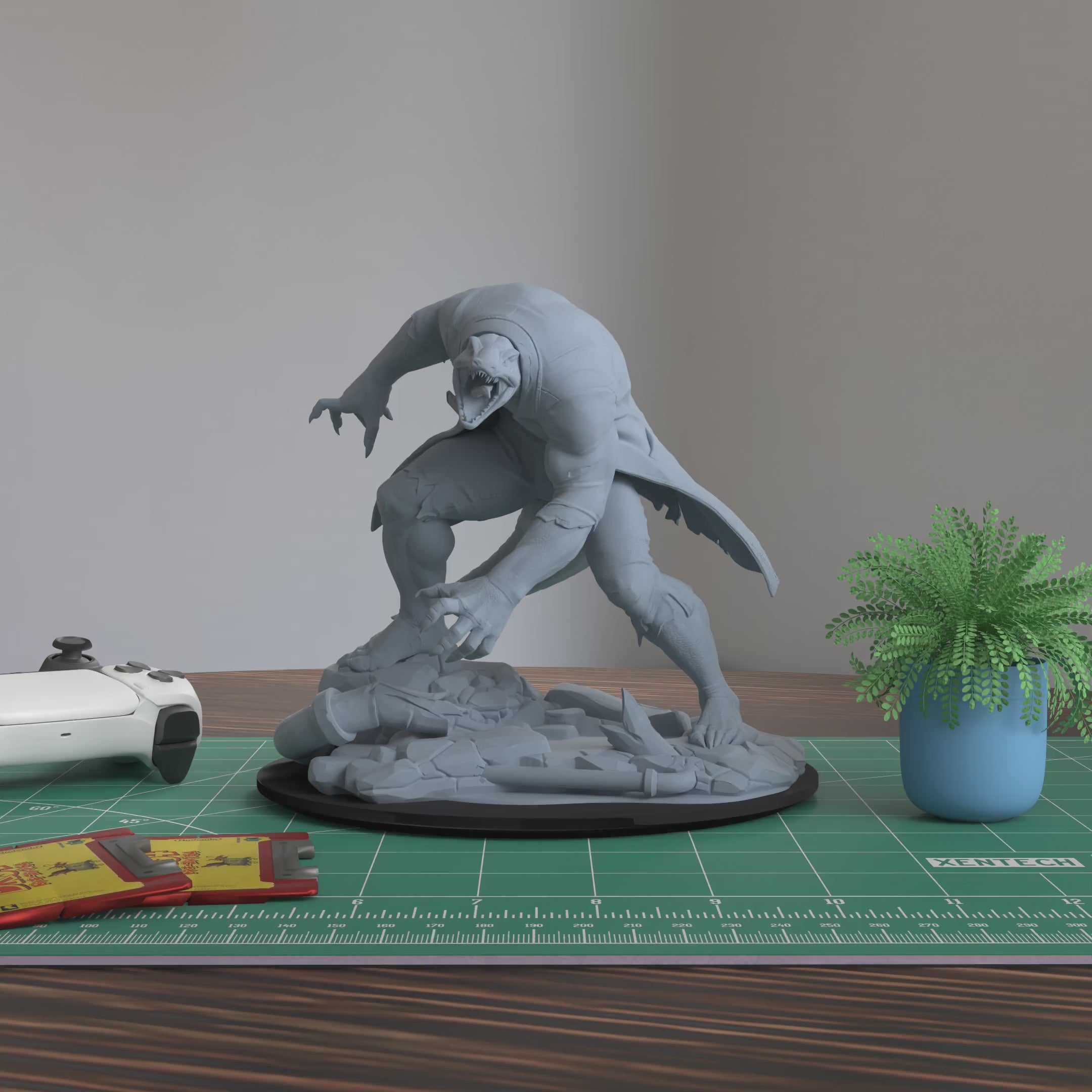 Dr. Curtis Connors The Amazing Spiderman Figure 3D Printed Resin Model Kit