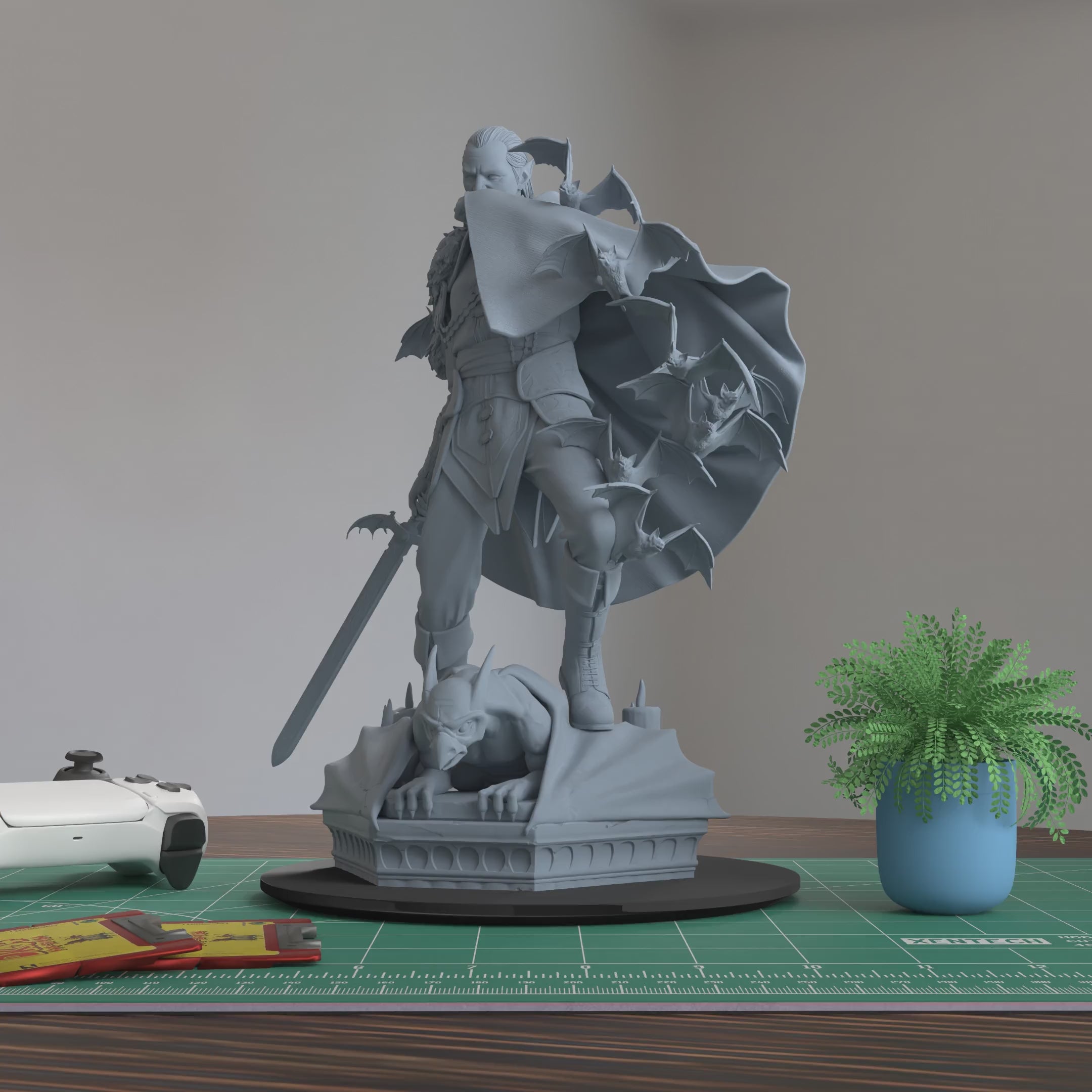 Strahd Von Zarovich Dungeons & Dragons Figure 3D Printed Resin Model Kit