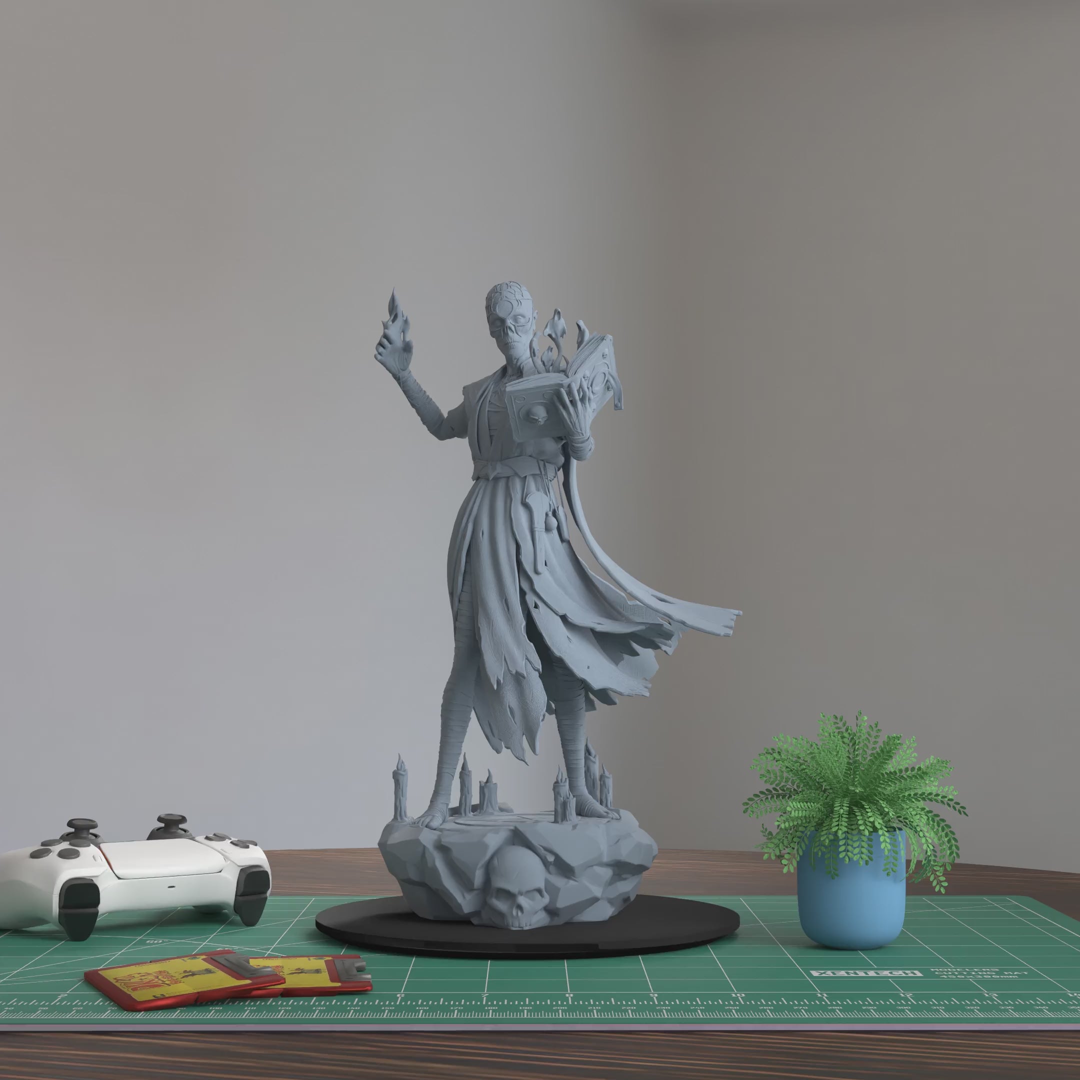 Withers Baldur's Gate 3 Figure 3D Printed Resin Model Kit