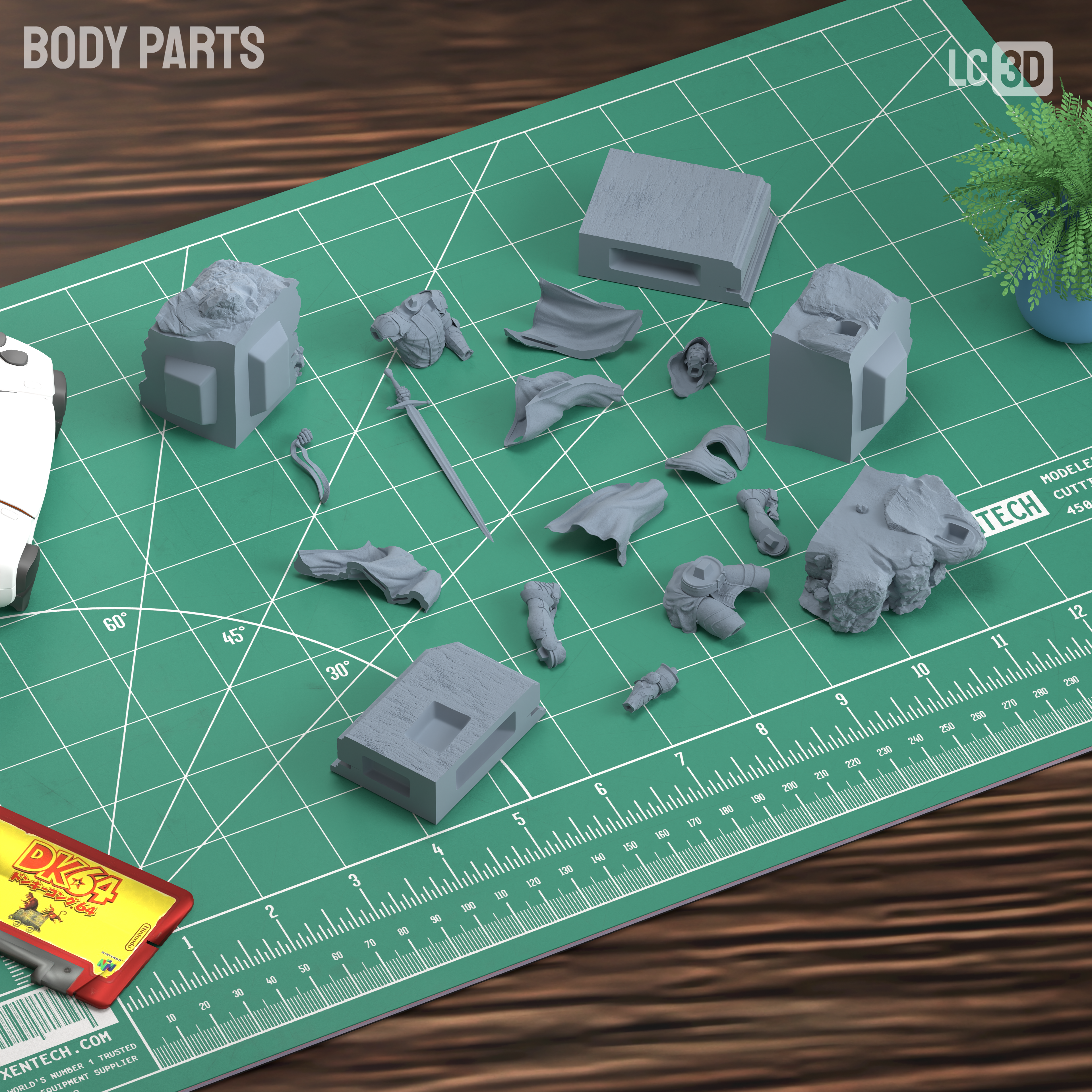 Doctor Von Doom Avengers Doomsday Figure 3D Printed Resin Model Kit